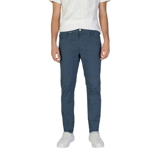 Jeckerson – Blaue Skinny-Hose aus Baumwolle