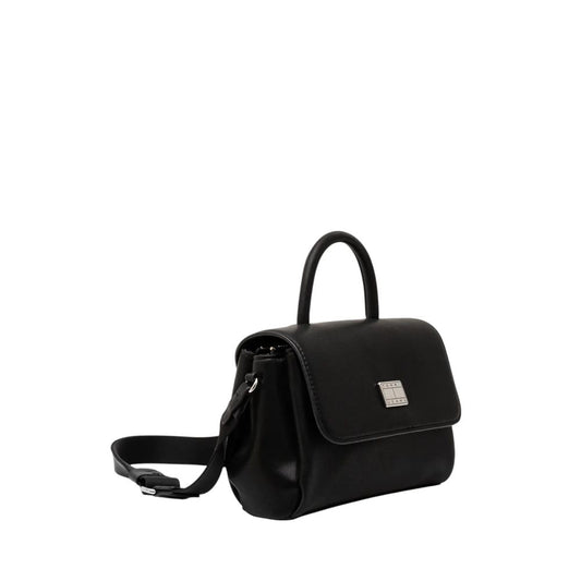 Tommy Hilfiger – Schwarze Polyethylen-Handtasche