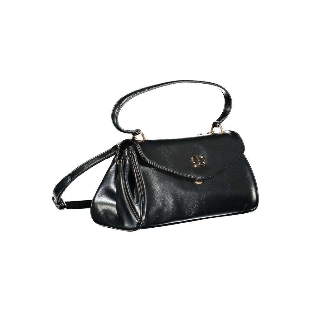 Twinset Damenhandtasche aus Polyethylen in Schwarz