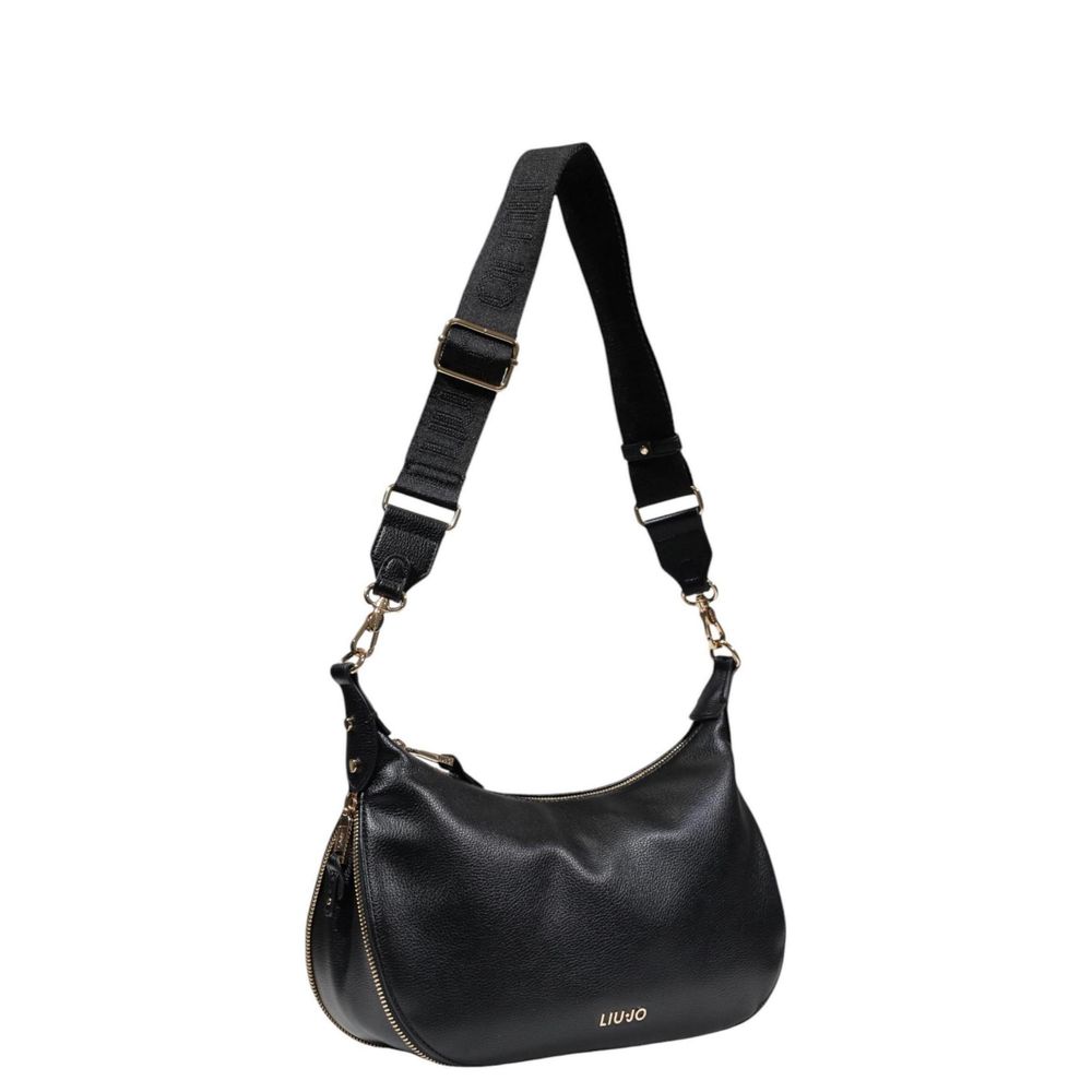 Liu Jo Schwarze Polyethylen-Handtasche