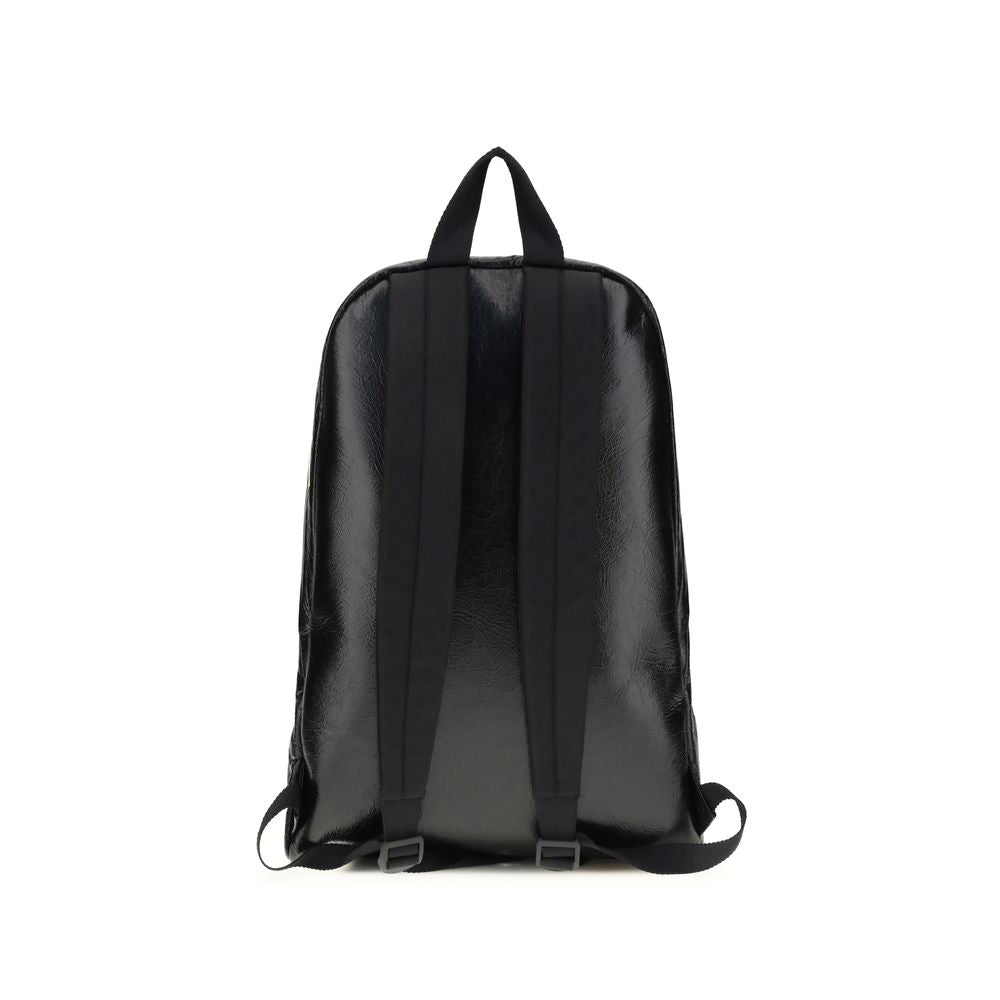 Balenciaga Rucksack aus schwarzem Lammleder (Ovis Aries Aries)