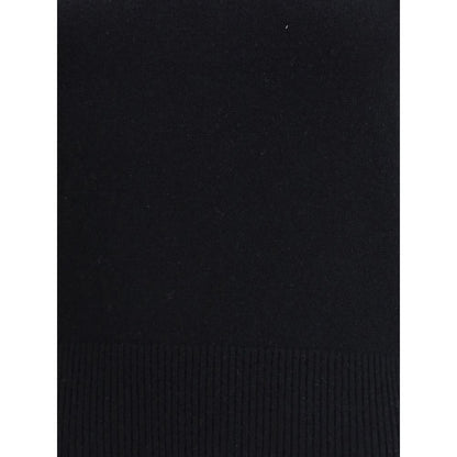 Extrem Kaschmir Schwarzes Kaschmir-Sweatshirt