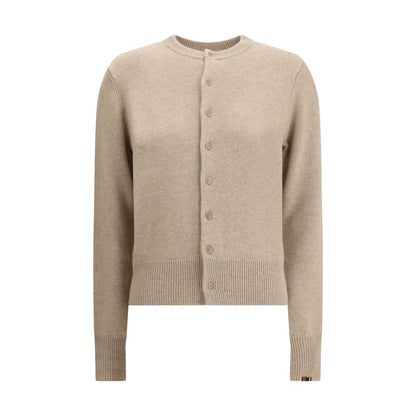 Extreme Cashmere Beige Cashmere Cardigan