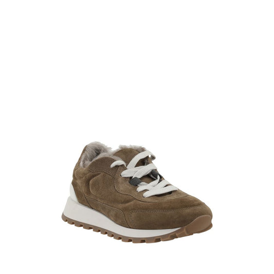 Brunello Cucinelli Leder-Sneaker