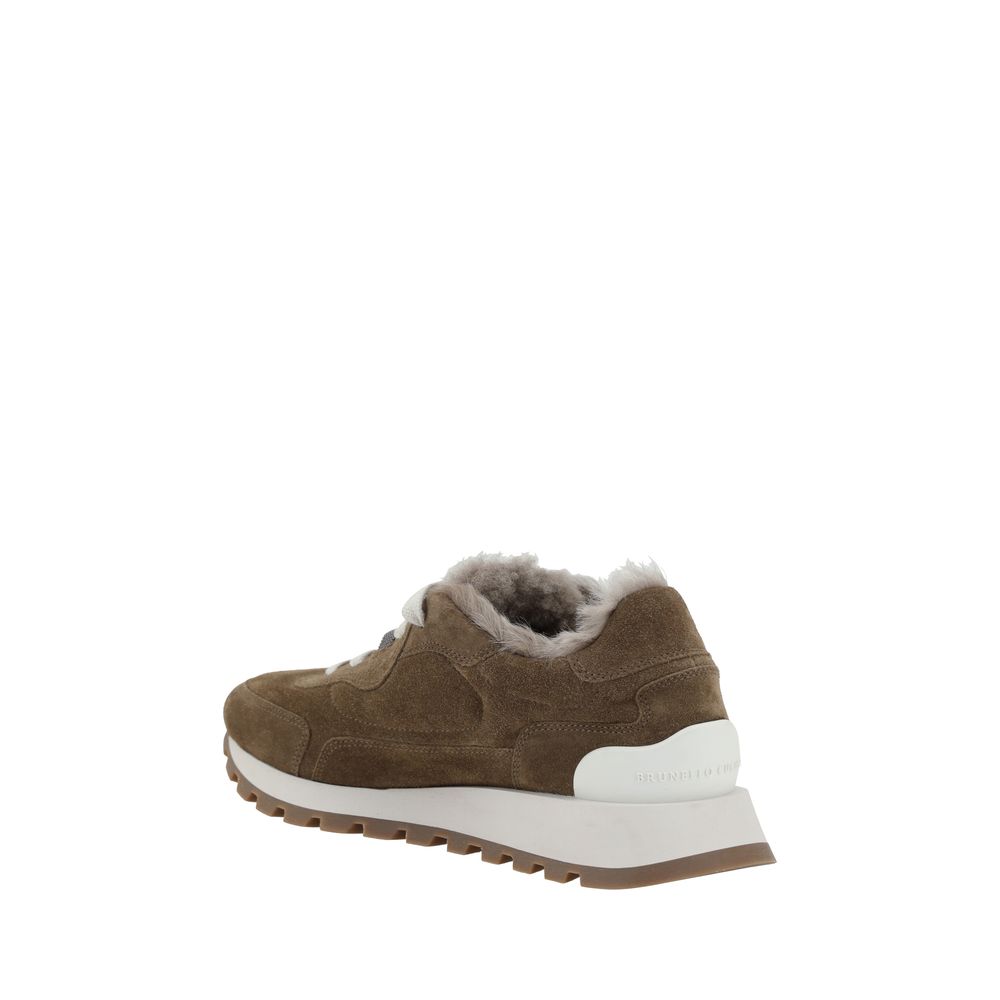 Brunello Cucinelli Leder-Sneaker