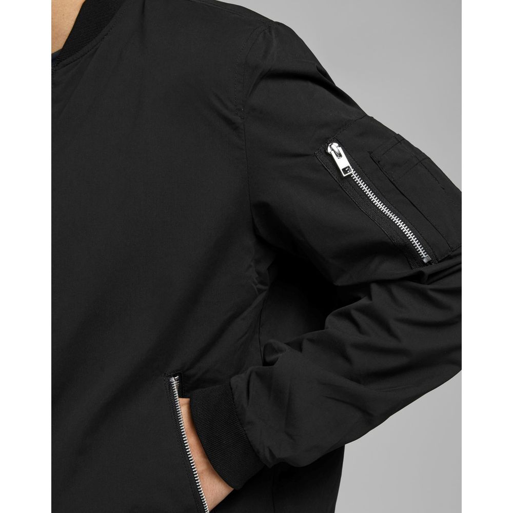 Jack Jones Schwarze Polyesterjacken &amp; Mäntel