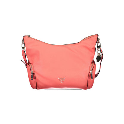 Guess Jeans – Handtasche aus Polyethylen in Rosa