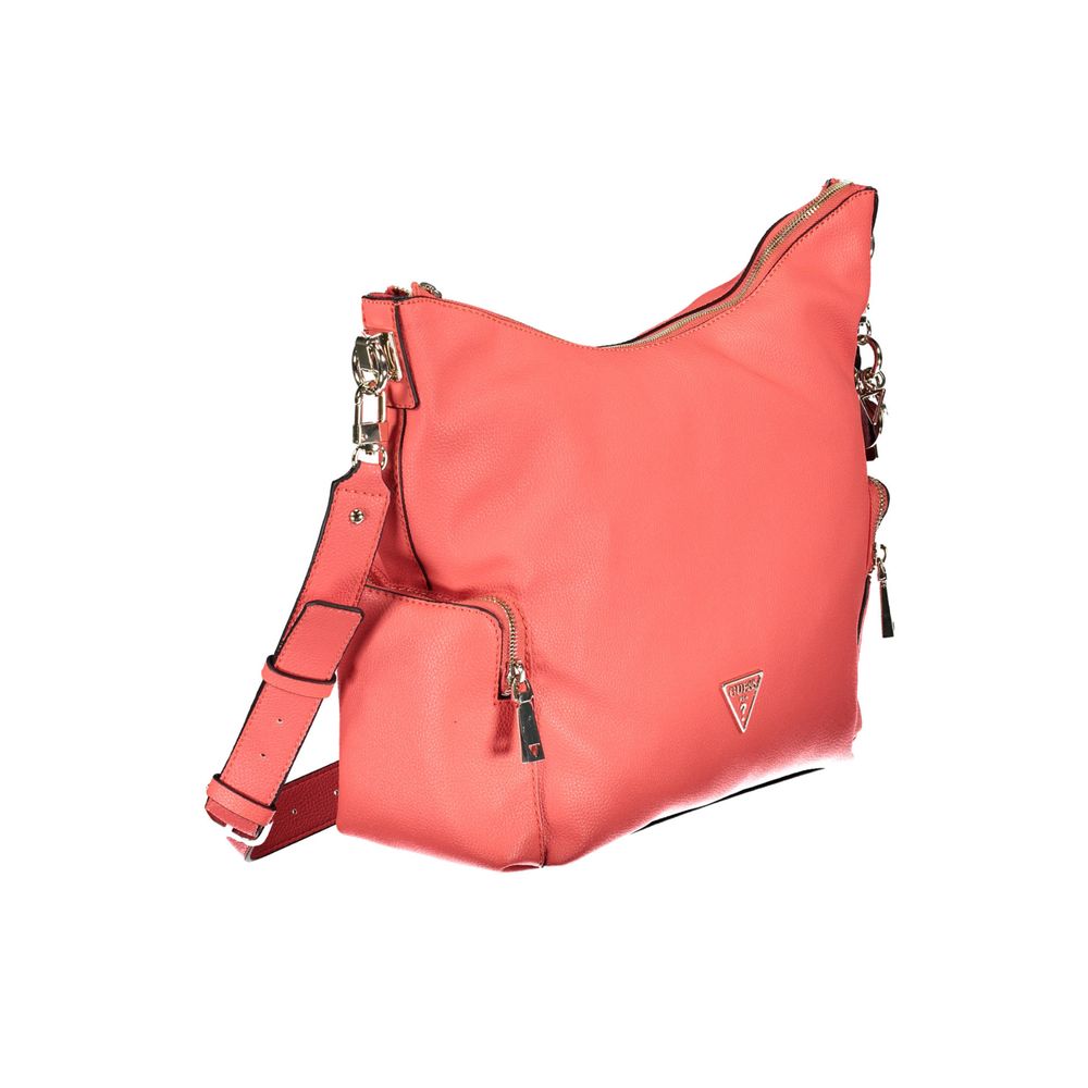 Guess Jeans – Handtasche aus Polyethylen in Rosa
