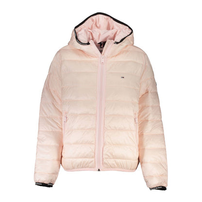 Tommy Hilfiger Rosa Polyester Jacken &amp; Mäntel