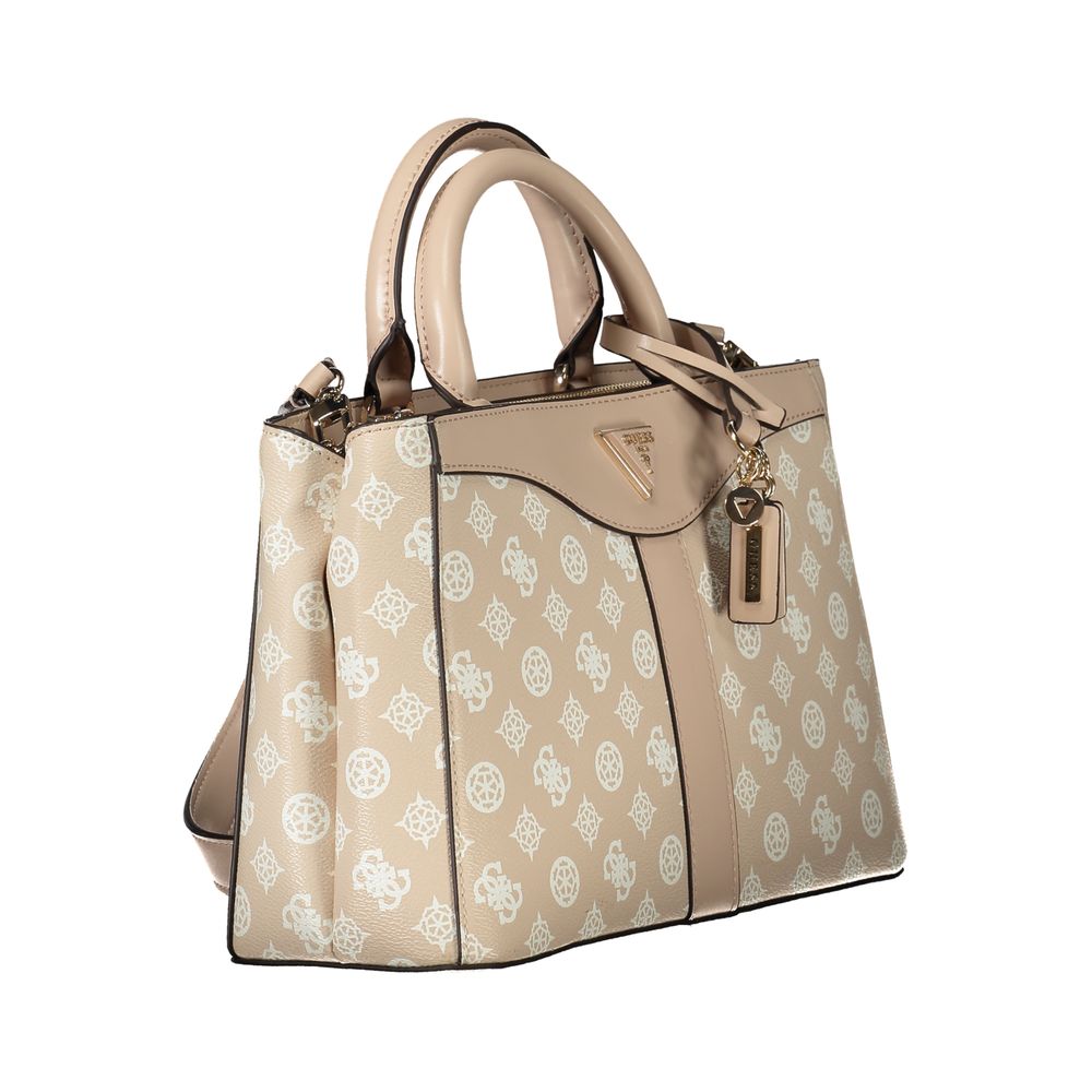 Guess Jeans – Handtasche aus Polyethylen in Rosa