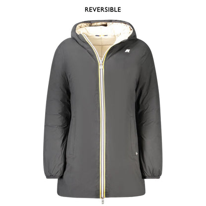 K-WAY Schwarze Polyesterjacken &amp; Mäntel