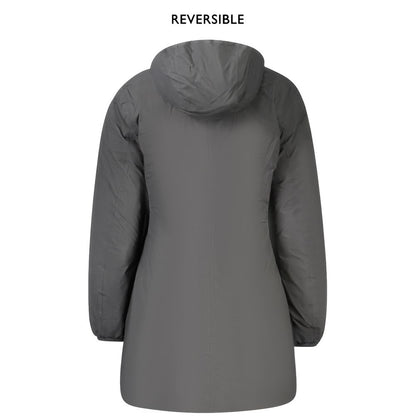 K-WAY Schwarze Polyesterjacken &amp; Mäntel