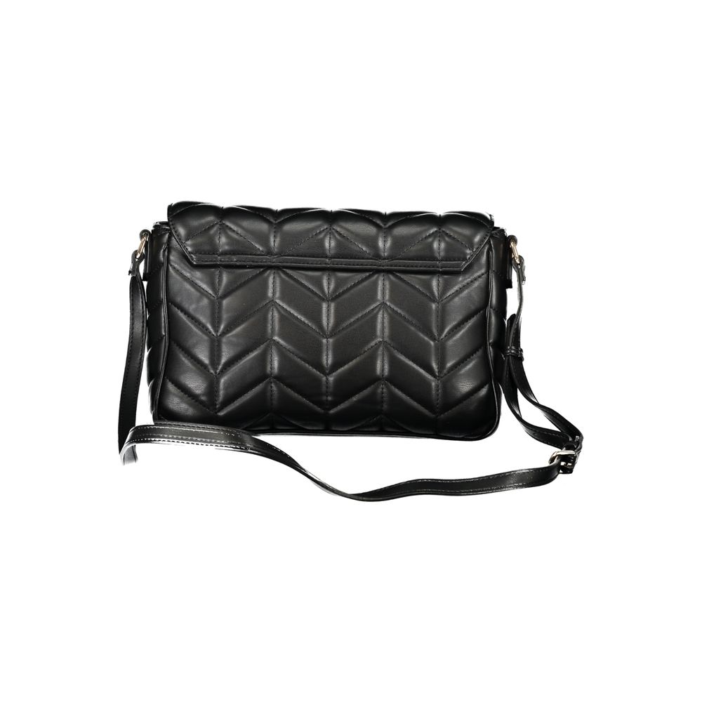 Mario Valentino Schwarze Polyethylen-Handtasche