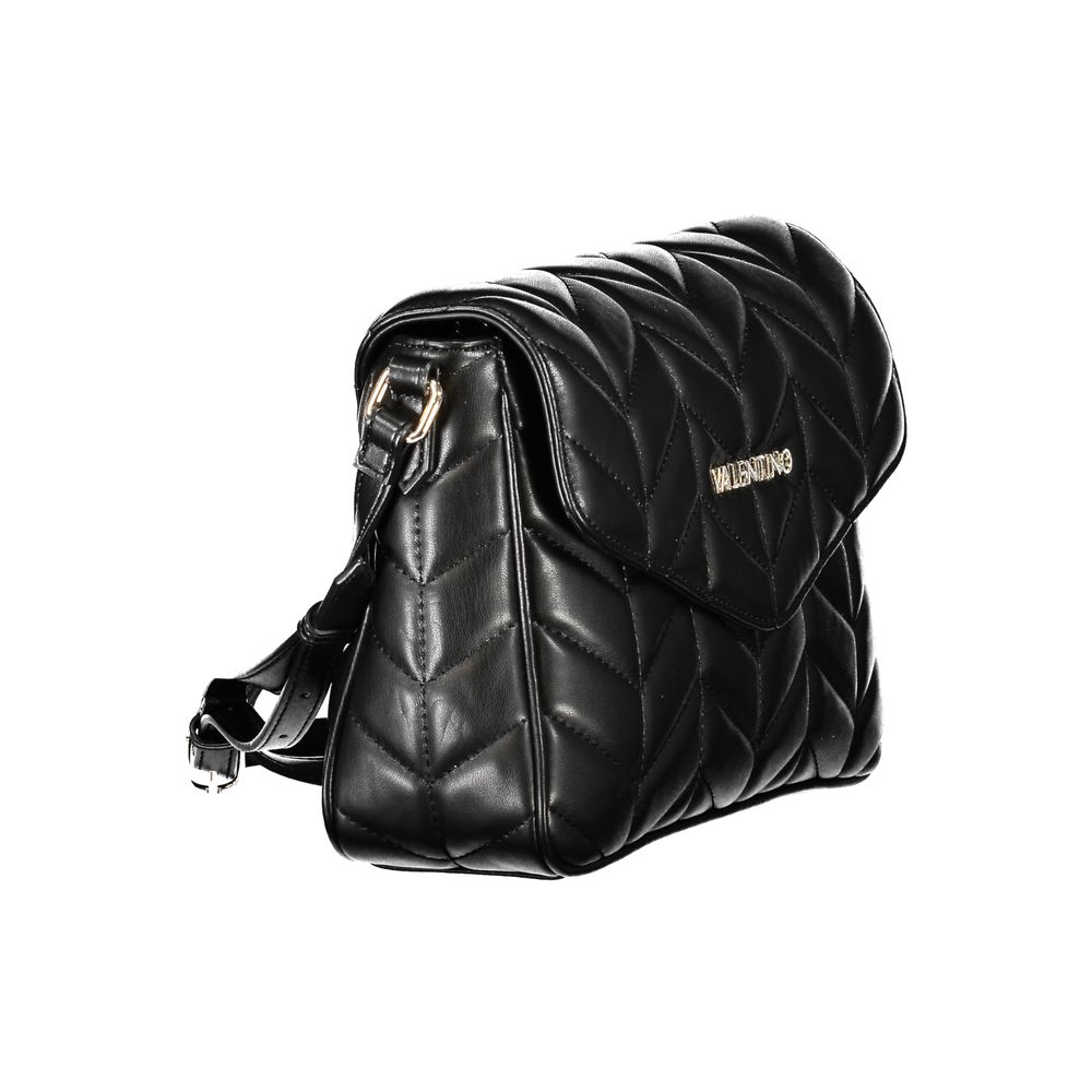 Mario Valentino Schwarze Polyethylen-Handtasche