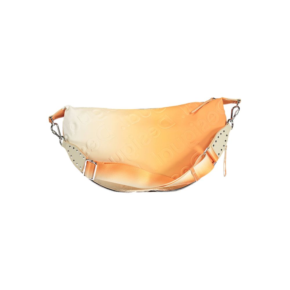 Desigual Orange Polyethylen Handtasche
