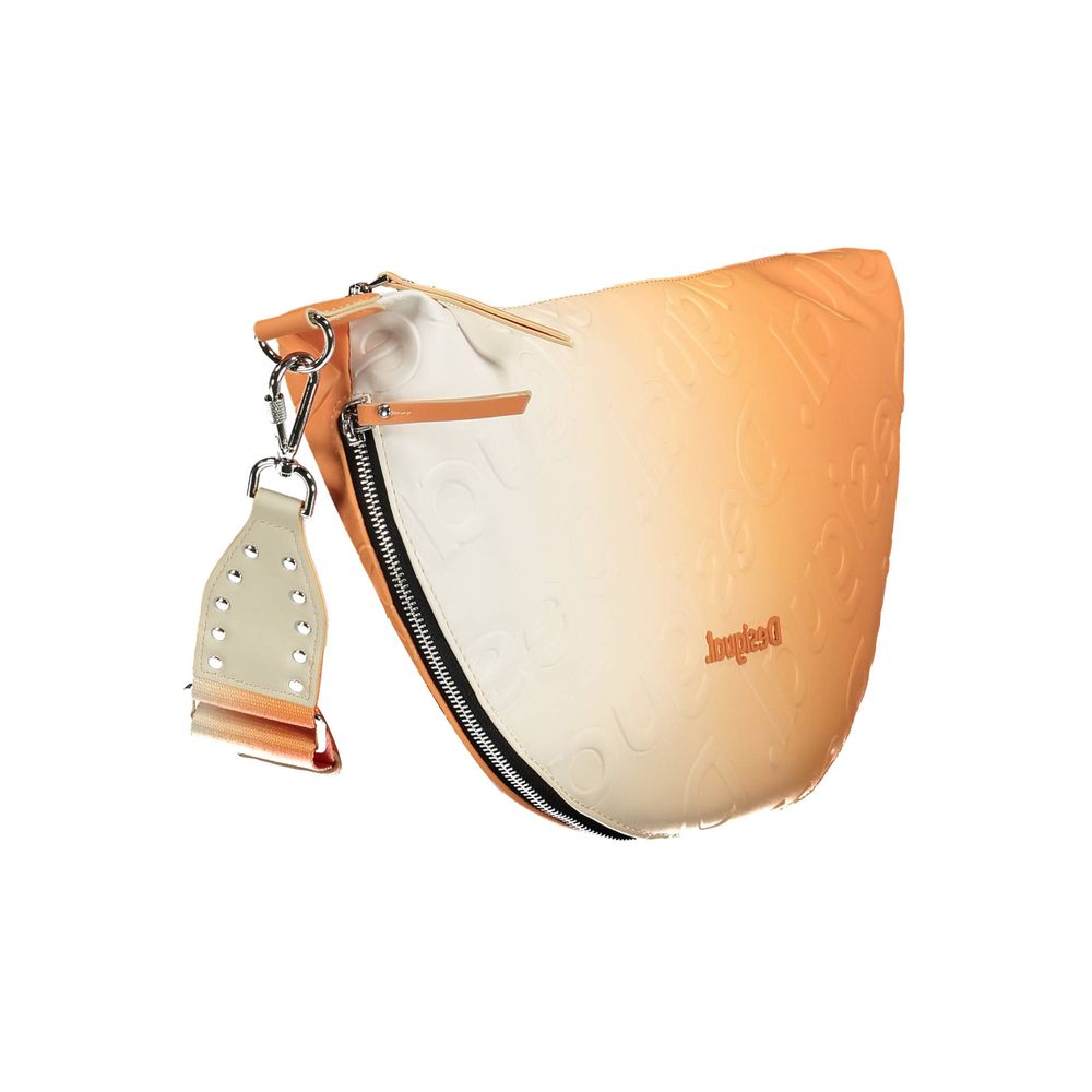 Desigual Orange Polyethylen Handtasche