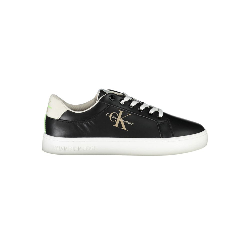 Calvin Klein – Schwarzer Polyester-Sneaker