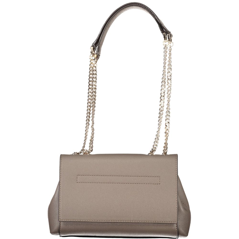 Guess Jeans – Handtasche aus Polyethylen in Braun