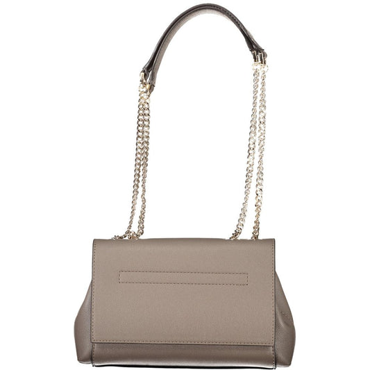 Guess Jeans – Handtasche aus Polyethylen in Braun