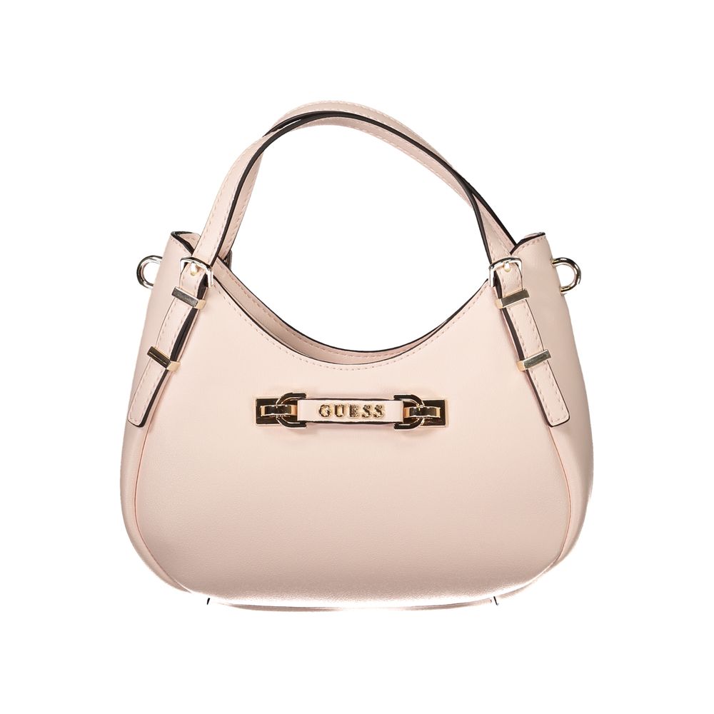 Guess Jeans – Handtasche aus Polyethylen in Rosa