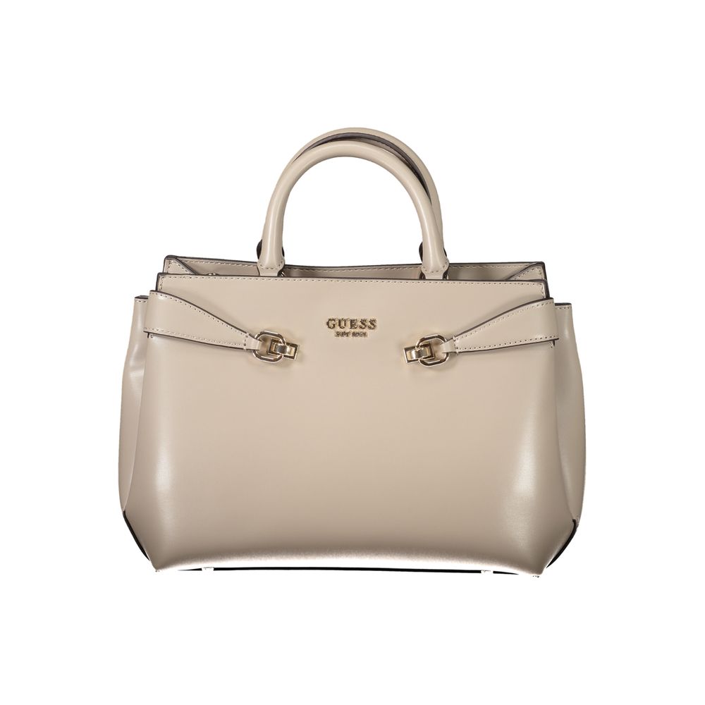 Guess Jeans – Handtasche aus Polyethylen in Braun