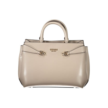 Guess Jeans – Handtasche aus Polyethylen in Braun