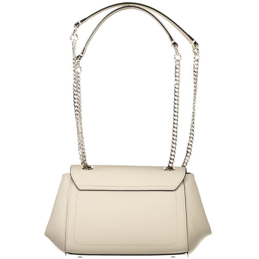 Guess Jeans – Weiße Polyethylen-Handtasche