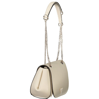 Guess Jeans – Weiße Polyethylen-Handtasche