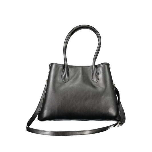 Mario Valentino Schwarze Polyethylen-Handtasche