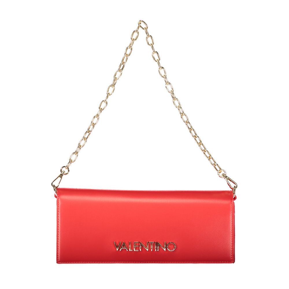 Mario Valentino Rote Polyethylen-Handtasche