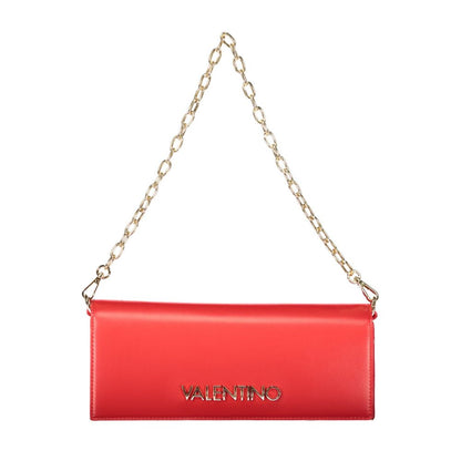 Mario Valentino Rote Polyethylen-Handtasche