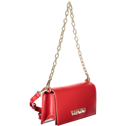 Mario Valentino Rote Polyethylen-Handtasche