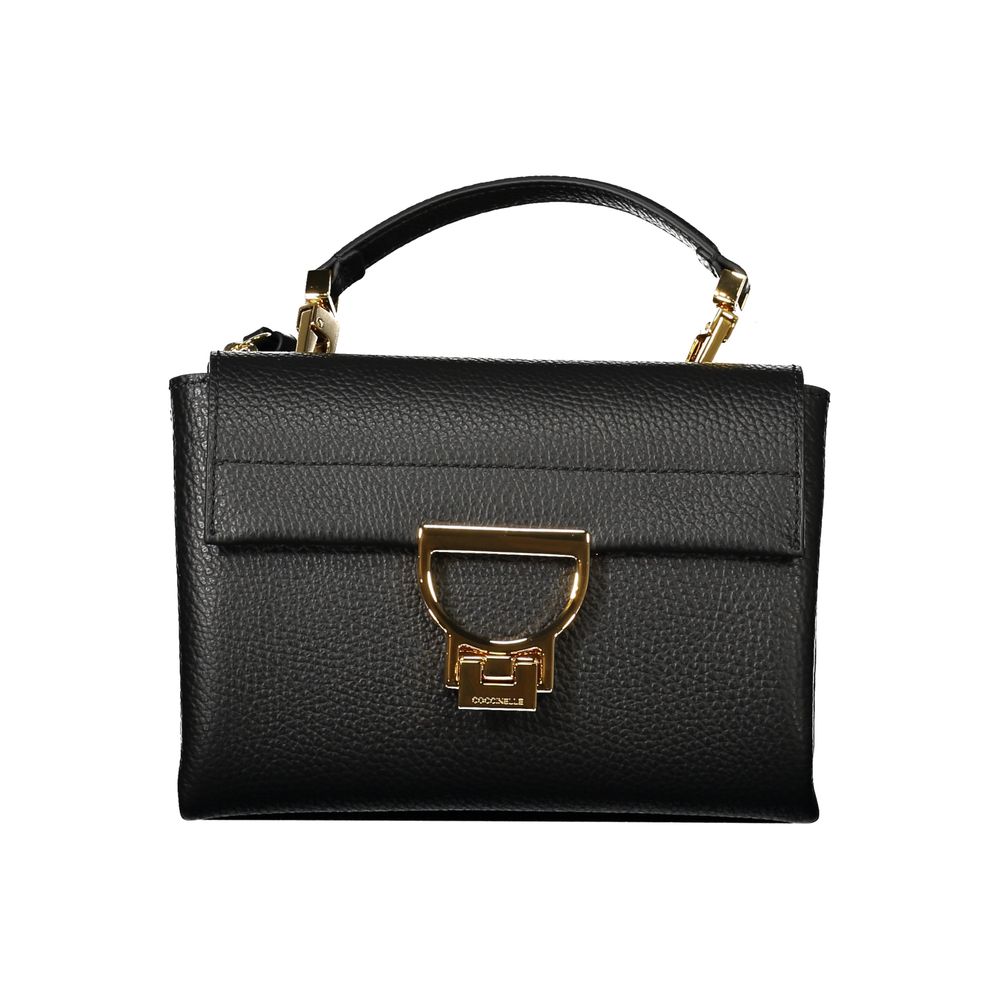 Coccinelle Schwarze Lederhandtasche
