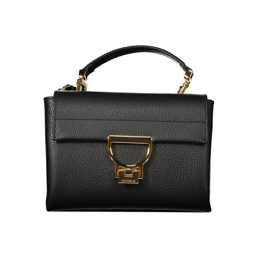 Coccinelle Schwarze Lederhandtasche