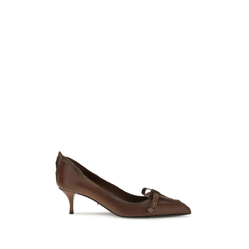 Prada Antique leather Pumps