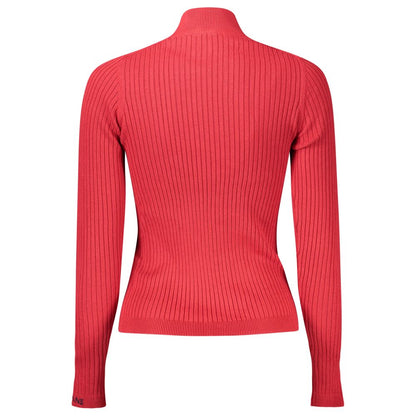 Pepe Jeans Roter Baumwollpullover für Damen