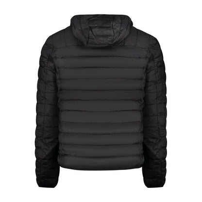 Cavalli Class Schwarze Polyester-Herrenjacke
