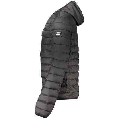 Cavalli Class Black Polyester Men's Jacket