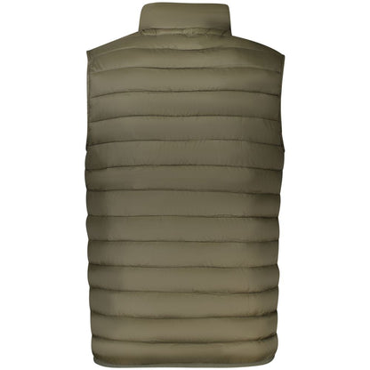 Cavalli Class Green Polyester Men Jacket