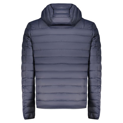 Cavalli Class Blue Polyester Men Jacket