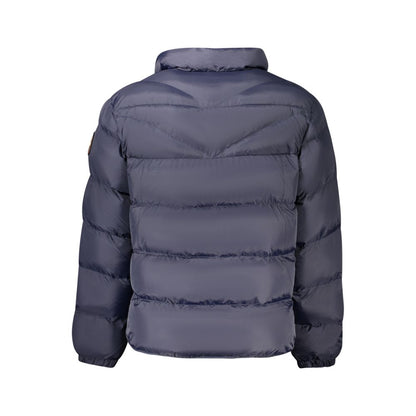 Napapijri Blaue Polyamid-Herrenjacke