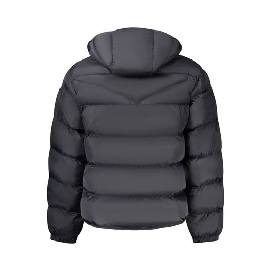 Napapijri Schwarze Polyamid-Herrenjacke