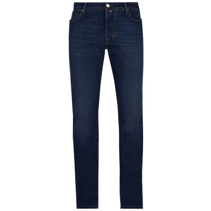 Jacob Cohen Blue Cotton Jeans Denim