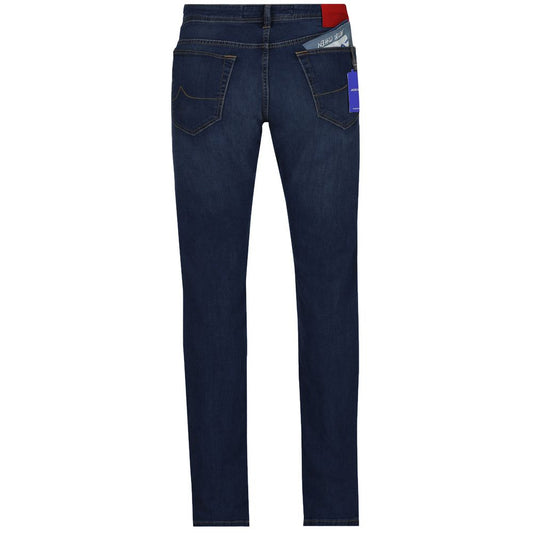 Jacob Cohen Blue Cotton Jeans Denim