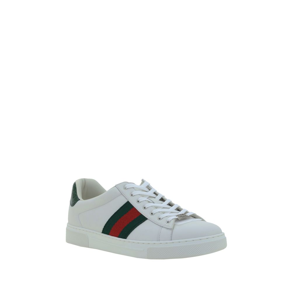 Gucci Leder-Sneakers