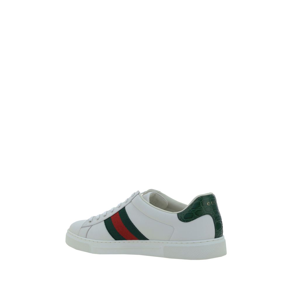 Gucci Leder-Sneakers