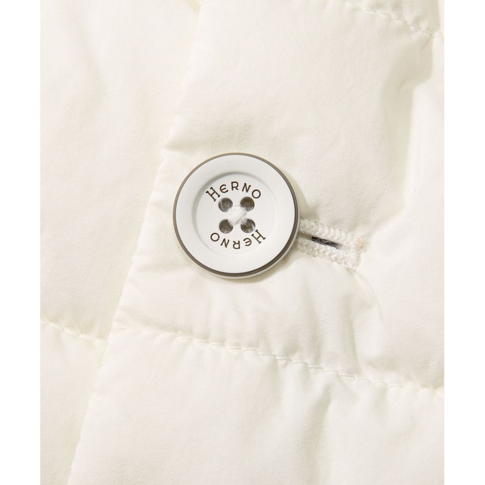 Weiße, ärmellose Jacke aus Polyamid von Herno