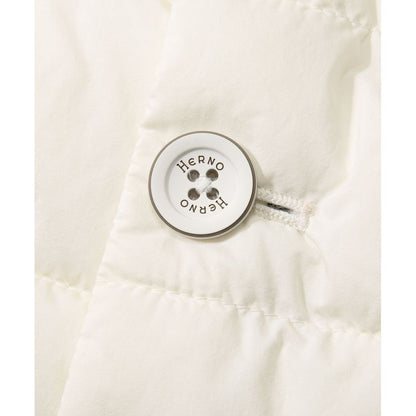 Weiße, ärmellose Jacke aus Polyamid von Herno