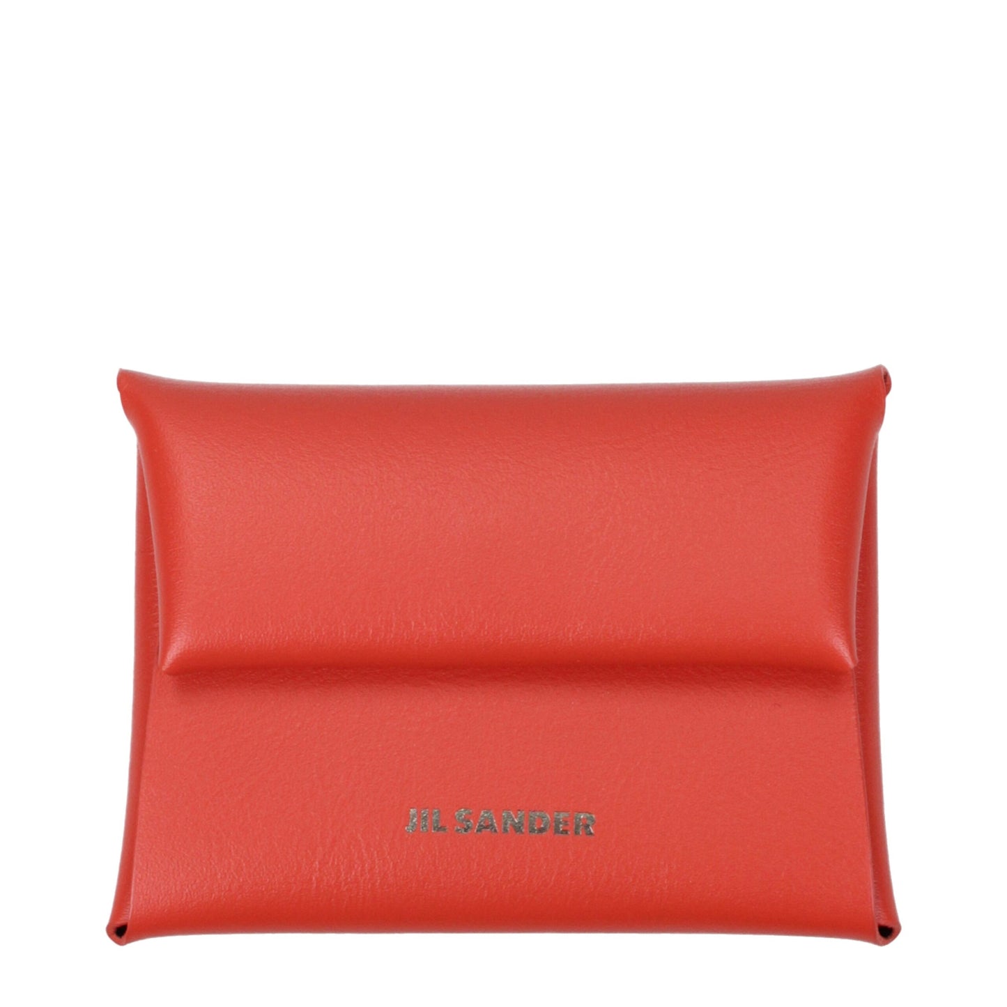 Jil Sander Orange Leder Geldbörsen