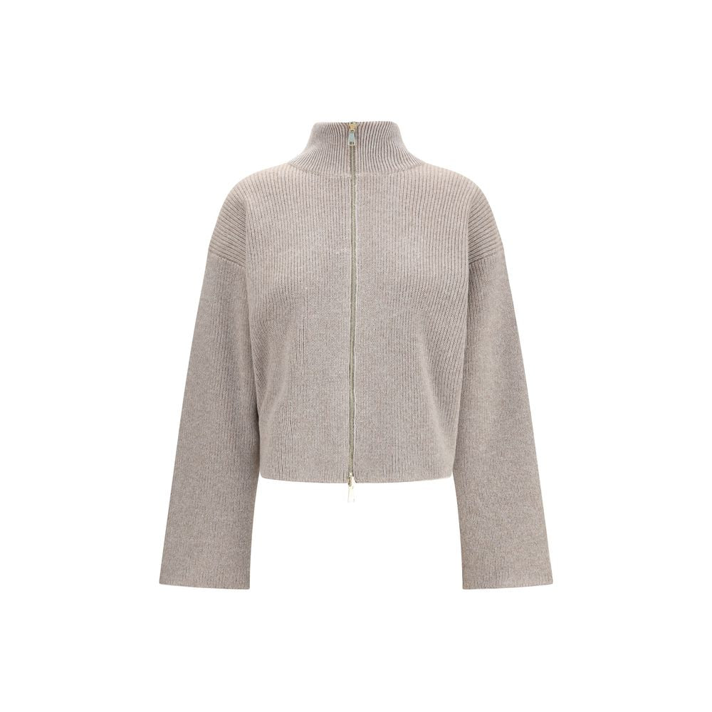 Fabiana Filippi Wollmantel aus Fleece in Beige